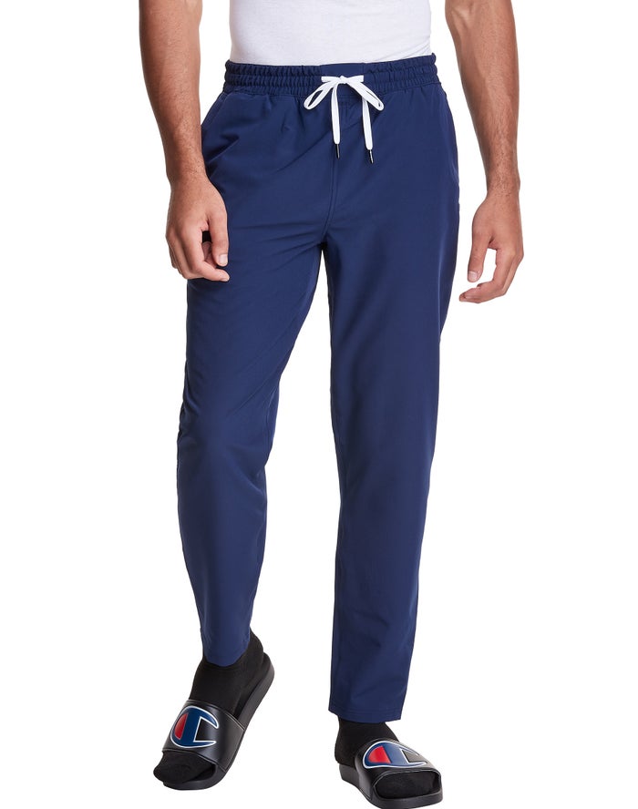 Champion Mens Sweatpants NZ - City Navy ( 8519-GPTUH )